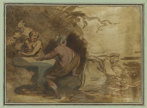Jupiter et Mercure chez Philémon et Baucis, image 1/1