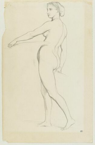 Jeune femme nue, portant une vasque, image 1/2