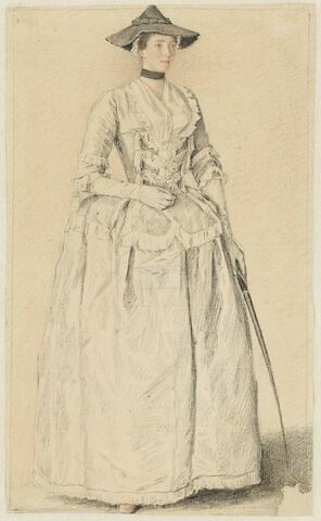Portrait de madame Gaspard de Péleran, épouse du consul de France à Smyrne, image 1/2