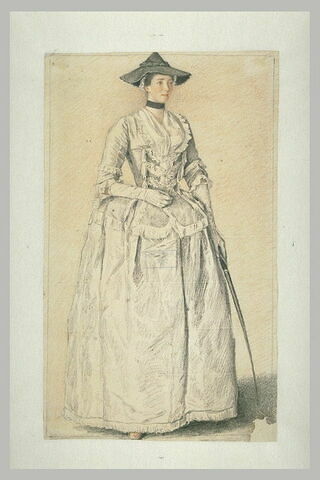 Portrait de madame Gaspard de Péleran, épouse du consul de France à Smyrne, image 2/2