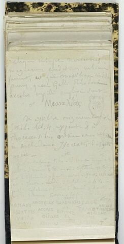 Notes manuscrites, image 1/2