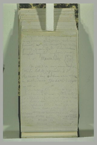 Notes manuscrites, image 2/2