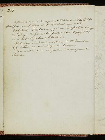 Notes manuscrites de la main du marquis de Chennevières, image 1/1