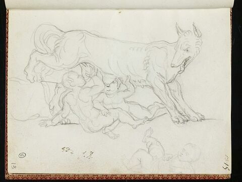 La louve romaine allaitant Romulus et Rémus, image 1/1