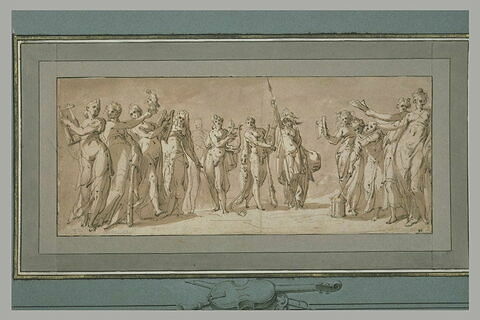 Les Muses, Apollon, Hercule et Minerve, image 1/1