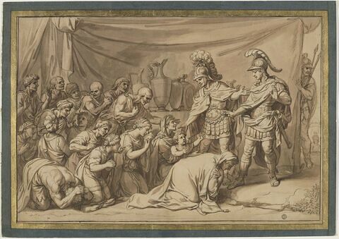 Les Reines de Perses, aux pieds d'Alexandre ou La Tente de Darius