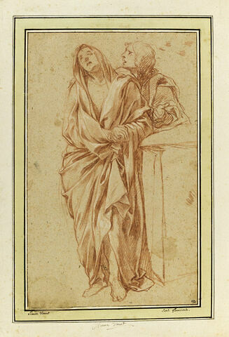 La Vierge et saint Jean l'Evangéliste