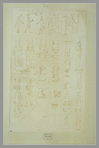 Inscriptions hiéroglyphes, image 1/1