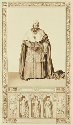Le sacre de Charles X : un cardinal, image 1/2