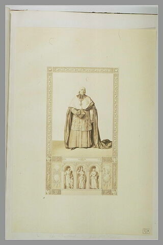 Le sacre de Charles X : un cardinal, image 2/2