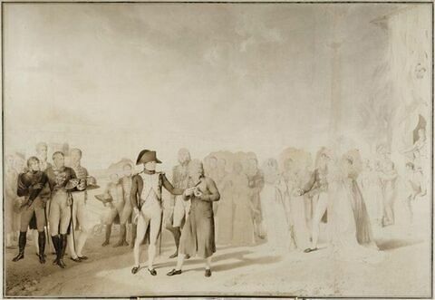 L'Empereur Napoléon visitant la manufacture de Jouy, 20 juin 1806, image 1/1