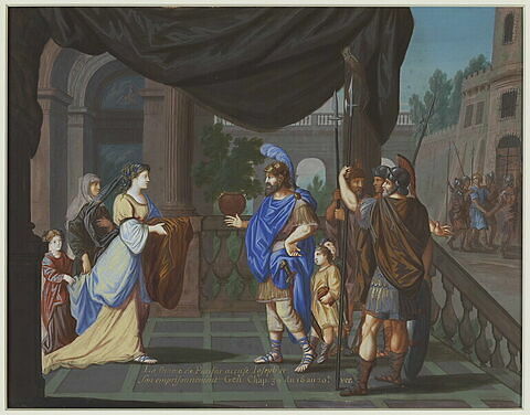 La femme de Putiphar accuse Joseph, image 1/1