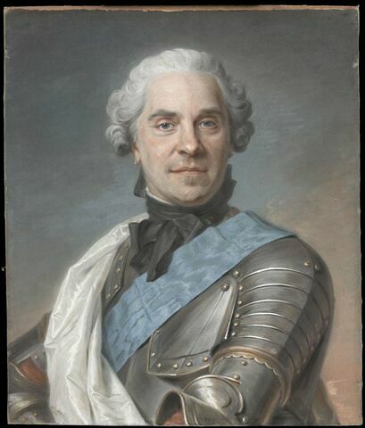 Portrait de Hermann Maurice de Saxe (1696-1750), maréchal de France., image 1/5