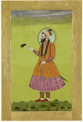 Portrait de Shuja, second fils de l'empereur Shah Jahan