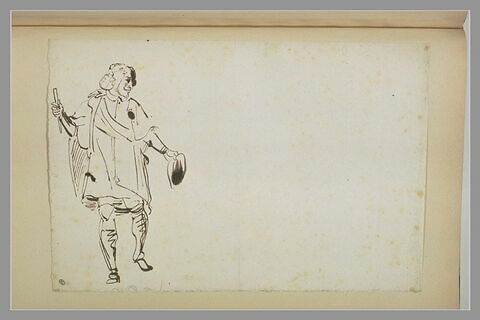 Un homme en costume début XVIIè siècle, image 1/1