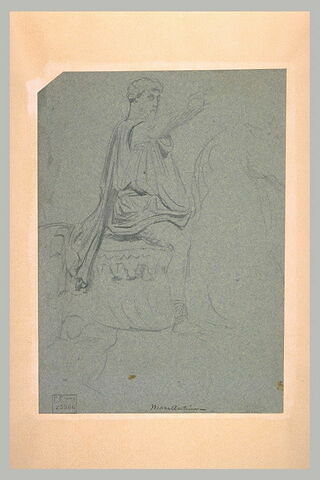 Etude de la statue équestre de Marc-Aurèle, image 1/1