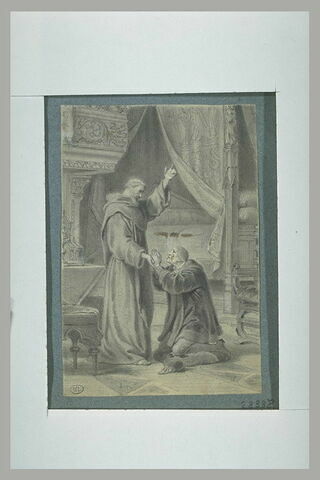 Louis XI aux pieds de Saint-François de Paule, image 1/1