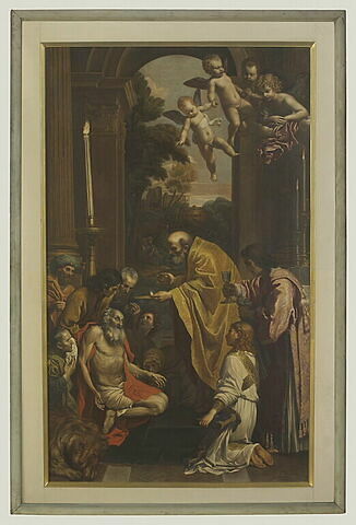 La Communion de saint Jérome, copie d'après Le Dominiquin