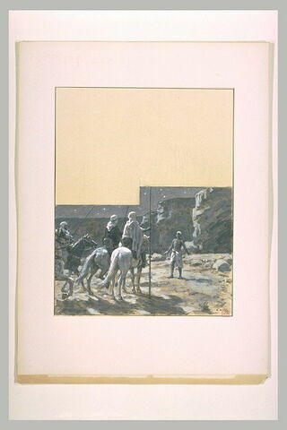 Le berger se présente devant les cavaliers qui poursuivent Cheiboub, image 1/2