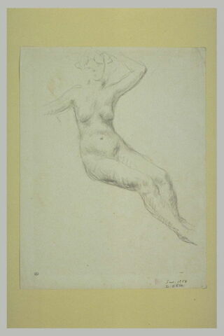 Femme nue, assise, image 1/1