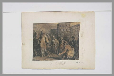 Jésus-Christ guérissant le serviteur d'un Centenier, image 1/1
