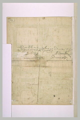 Annotation manuscrite (contrat), image 1/1