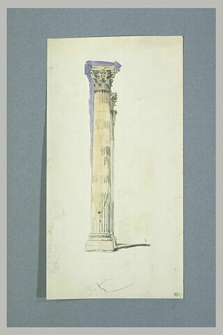 Athènes, colonnes du temple de Zeus olympien ou Olympéion, image 1/1