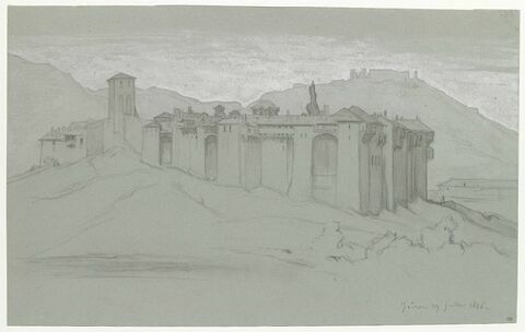 Le monastère d'Iviron, sur le Mont Athos, image 1/2