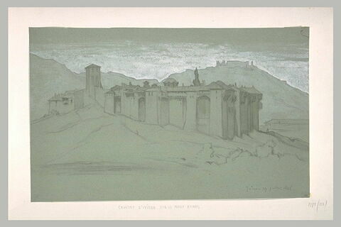 Le monastère d'Iviron, sur le Mont Athos, image 2/2