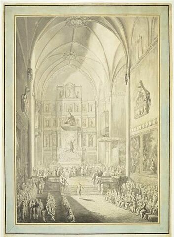 Le Serment de Ferdinand VII, dans l'église San Jeronimo el Real, image 1/2