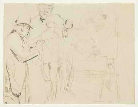 Paul Cézanne peignant, image 1/1