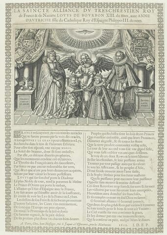 La sainte alliance de Louis XIII et Anne d'Autriche, image 1/1