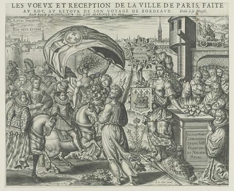 1615 - Voeux et réception de la ville de Paris, image 1/1