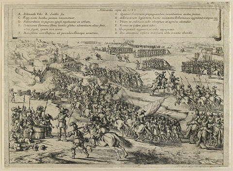 Guerre de Belgique de Strada (prise d'Oudenaarde 1587), image 1/1
