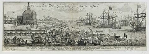Voyage de Catherine de Portugal allant épouser Charles II, roi d'Angleterre, image 1/1
