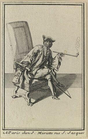 Costumes d'hommes et de femmes de l'époque Louis XIV, image 1/1