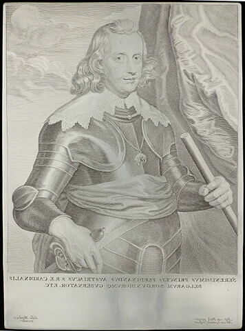 Autriche (cardinal-infant Ferdinand, archiduc) Gouverneur de Belgique et Bourgogne., image 1/1