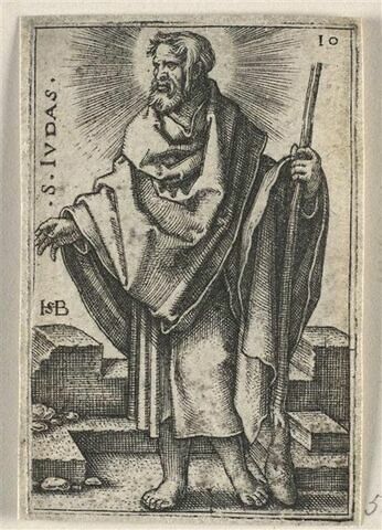 Série de douze apôtres : Saint Simon, image 1/1