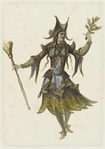 Costume de sorcière pour l'opéra Bellérophon, image 1/1