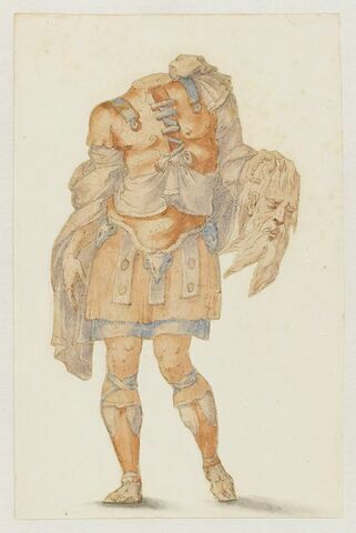Costume d'Holopherne ou de Goliath, vu de face, image 1/1