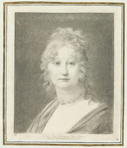 Portrait de Charlotte Susanna Juliane Schadow, née Hielkert (1770-1846), image 1/1