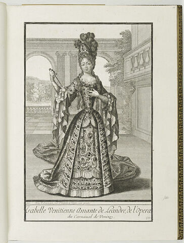 Isabelle vénitienne amante de Léandre, de l'Opéra du Carnaval de Venise, image 1/1