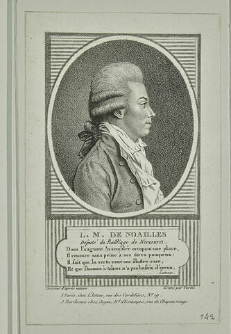L.M. de Noailles, député du baillage de Nemours