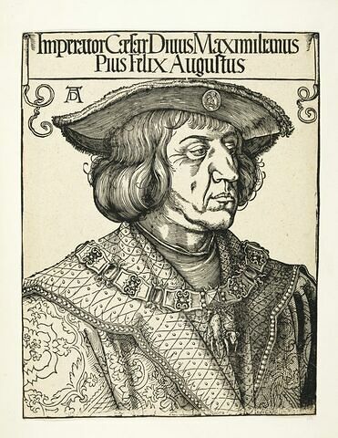 Portrait de l'empereur Maximilien Ier, image 1/1
