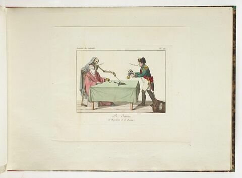 Annales du ridicule. / n° 22. / Le Joueur, / ou Napoléon et le Destin., image 1/1