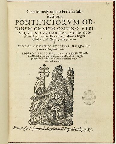 Frontispice : Cleri totius Romanae Ecclesiae subjecti