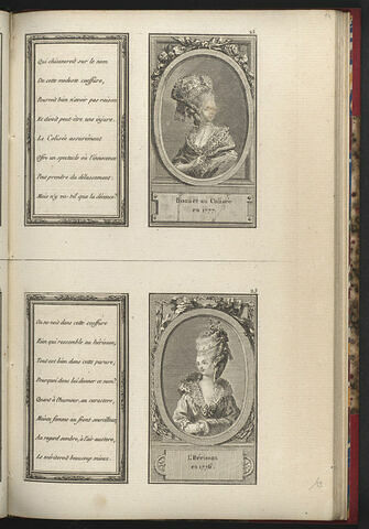 Bonnet au Colisée en 1777. / L'Hérisson en 1776., image 1/1