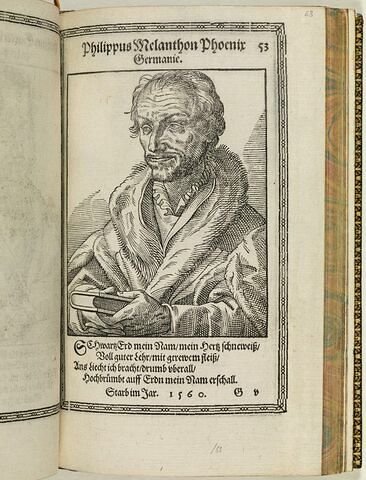 Philippus Melanton Phoenix Germanie., image 1/1