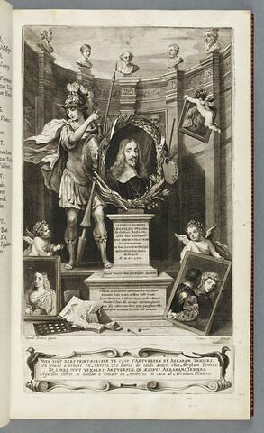 Frontispice illustré : portrait allégorique de Léopold-Guillaume de Habsbourg, image 1/1