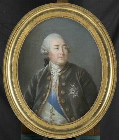 Portrait du duc Louis-Philippe d'Orléans ( 1725-1785) surnommé le " gros duc".
